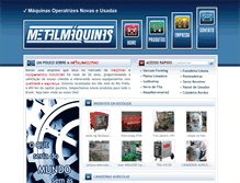 Tablet Screenshot of metalmaquinas.com